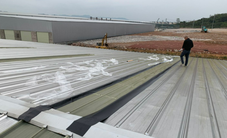 宁德厂房屋面防水维修案例